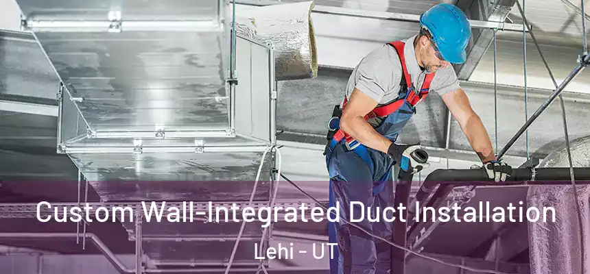 Custom Wall-Integrated Duct Installation Lehi - UT