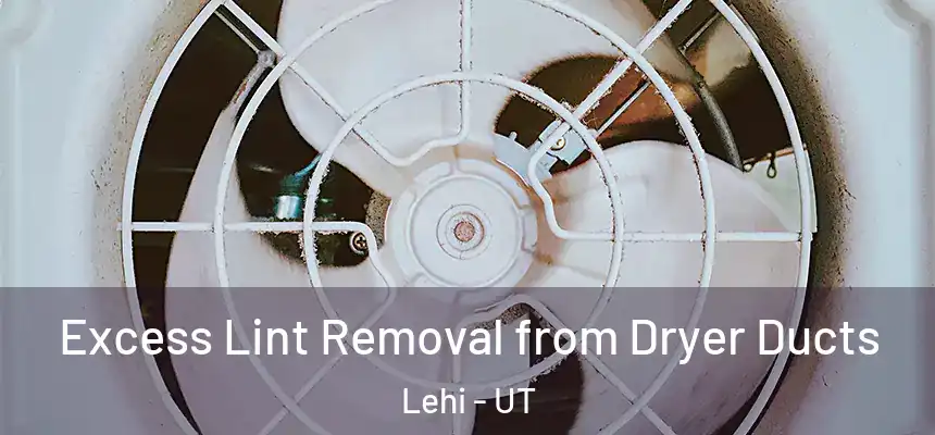 Excess Lint Removal from Dryer Ducts Lehi - UT